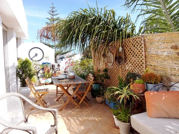 Terrasse ensoleillée à Rabat – appart 4 pers., parfait break & télétravail et visites à proximité