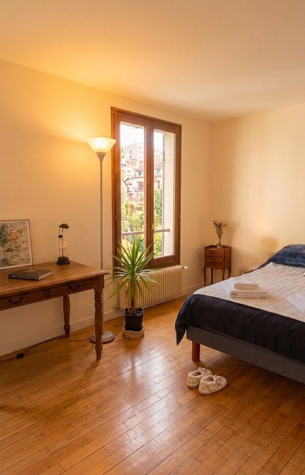 Suite privative dans un havre de paix • Accès Paris, aéroport Orly & gares de Lyon/St Lazare direct