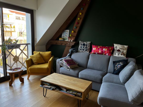 Appartement situé à 200m de la forêt de Saint Germain en Laye et 15 min à pied du centre-ville
