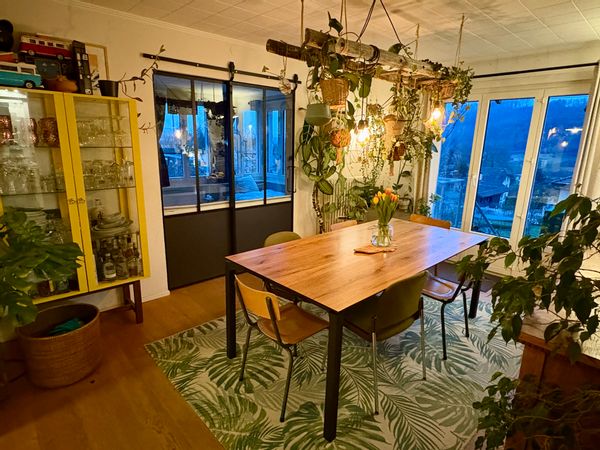 Maison individuelle avec grand jardin