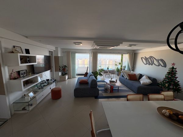 Spacieux appart 3 chambres, idéal pour les familles, situé dans le quartier d’Aldeota à Fortaleza.