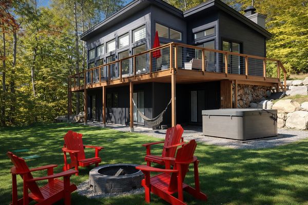 Chalet au Lac Clair, au coeur des Laurentides