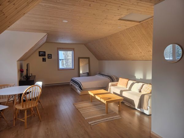 Studio cozy en campagne de Bromont
