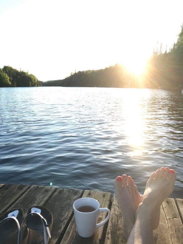 La maison sur le lac au coeur des Laurentides