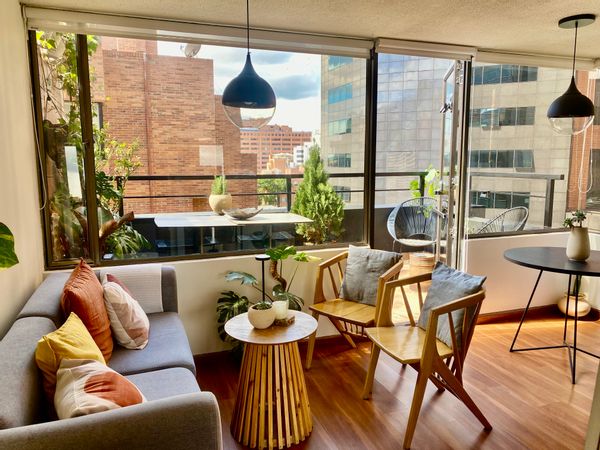Trendy Bogotá Apt w/Terrace near Zona G & Chapinero