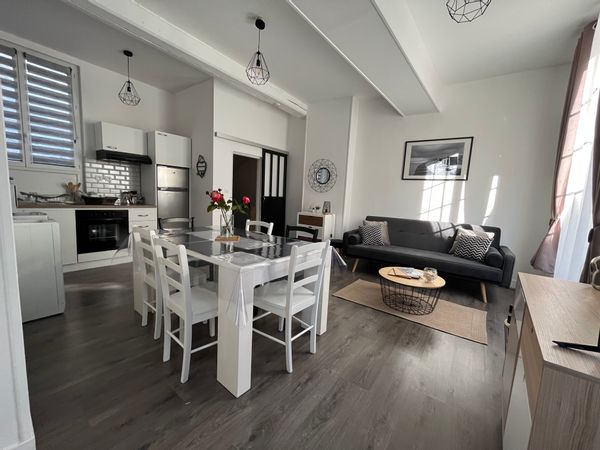 Duplex familial cosy à 2mn de la mer et du centre-ville - Dieppe - Normandie