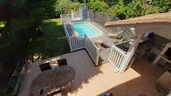Maison du Bonheur avec piscine -  proche Bordeaux et Bassin d'Arcachon