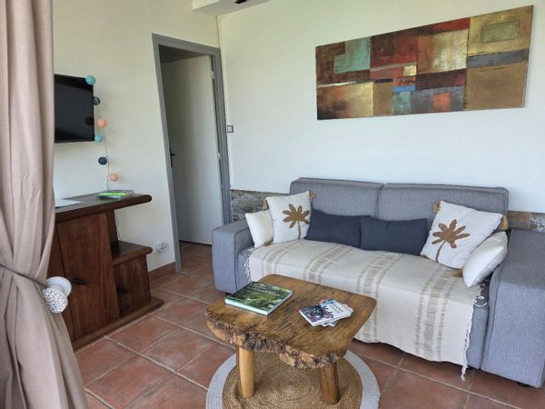 Appartement Les Christophines,  vue exceptionnelle sur la Mer des Caraïbes et piscine privée,parking
