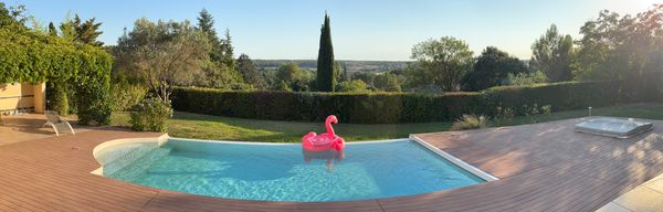Villa JBJu - Aix-200 m² 6-8 pers. - vue Panoramique - piscine débordement - gd calme