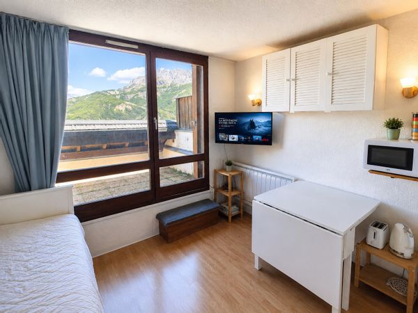 Studio Vue Vallée, Pied télécabine, Netflix, WiFi