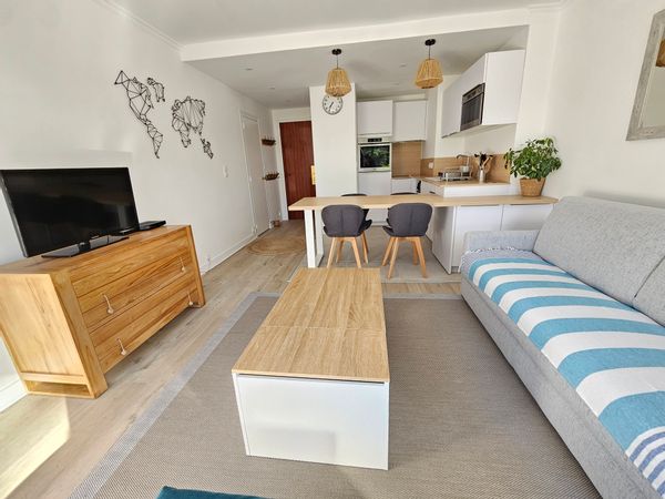 Parenthèse en bord de mer – studio avec accès direct à la plage Benoît à La Baule