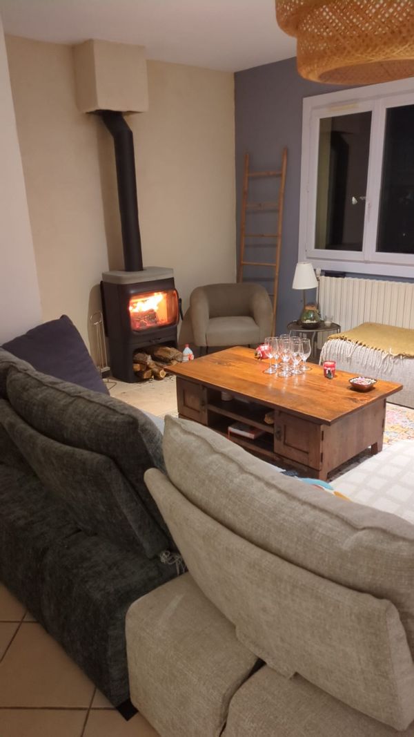 La chambre privée de Soazig et François à Chabeuil