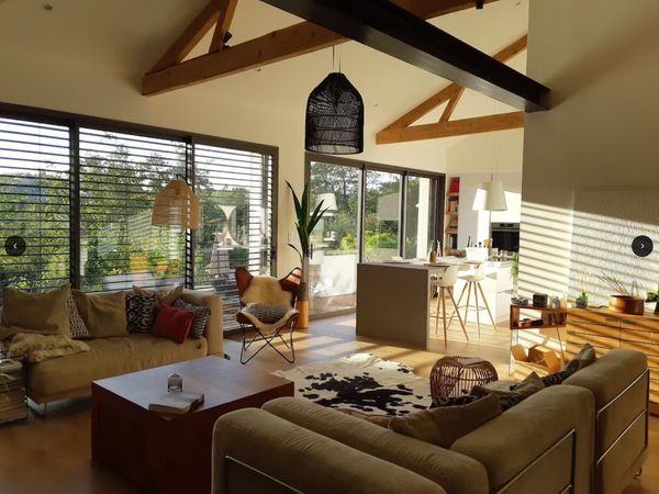 Maison avec vue panoramique sur le château de Clisson
