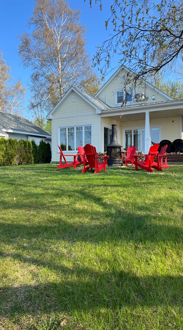 Chalet Domaine-Robertson/Sur la plage/Lac St-Jean