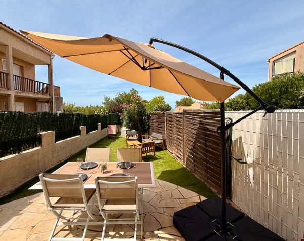 Studio avec jardin, tout équipé, proche de la mer