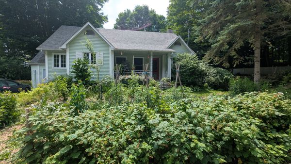 Maison entourée de verdure dans les cantons de l'Est, à 1h15 de Montréal et à deux pas de la nature!