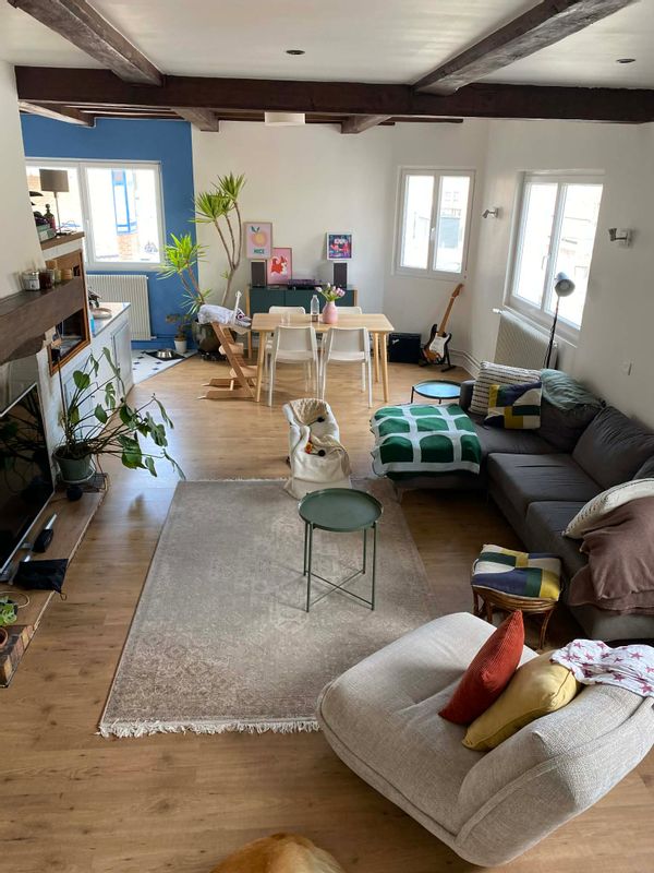 Lumineux duplex familial : le cocon parfait pour votre séjour à 5 minutes à pied de la mer