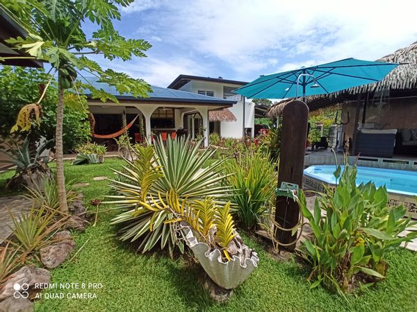 La maison du Voyage /  île de Raiatea/ ISLV/ Polynésie Française