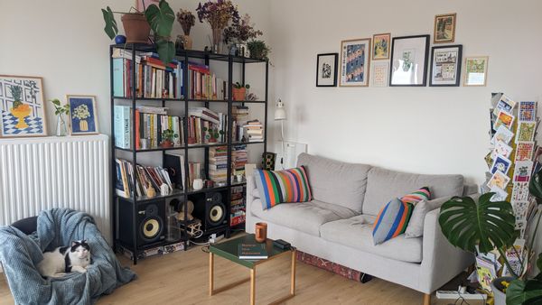 Appartement lumineux au bord de la Deûle, vue dégagée & quartier vivant