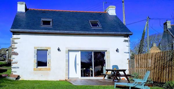 La maison de Edith en campagne, avec plage à quelques centaines de mètres.