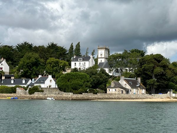 Maison 6 personnes vue mer à l'Ile-Aux-Moines dans le Golfe du Morbihan