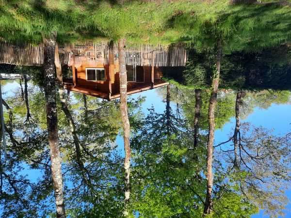 Ma cabane près d’Arcachon au cœur de la forêt avec piscine et tennis