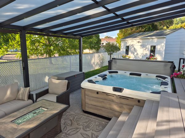L'Oasis de paix de Luc et Johanne.