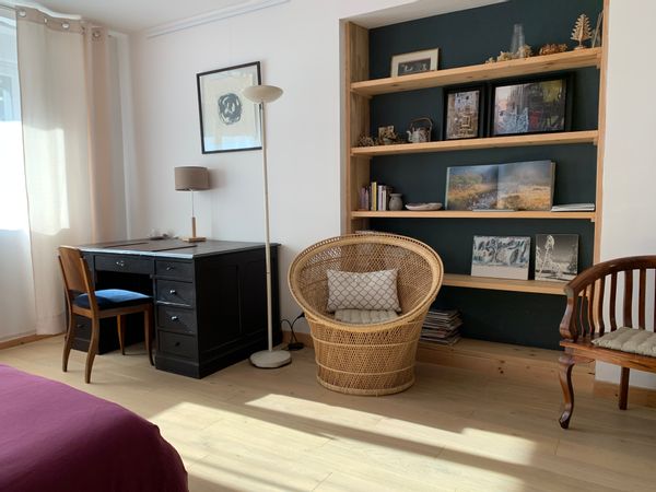 "Appartement avec jardin au centre ville"