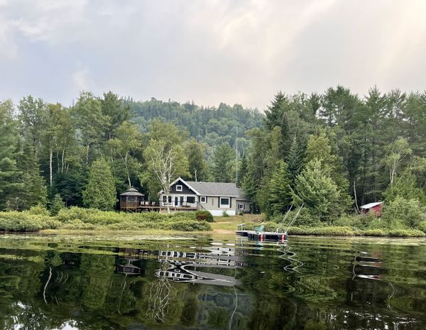 Chalet vue sur le lac
