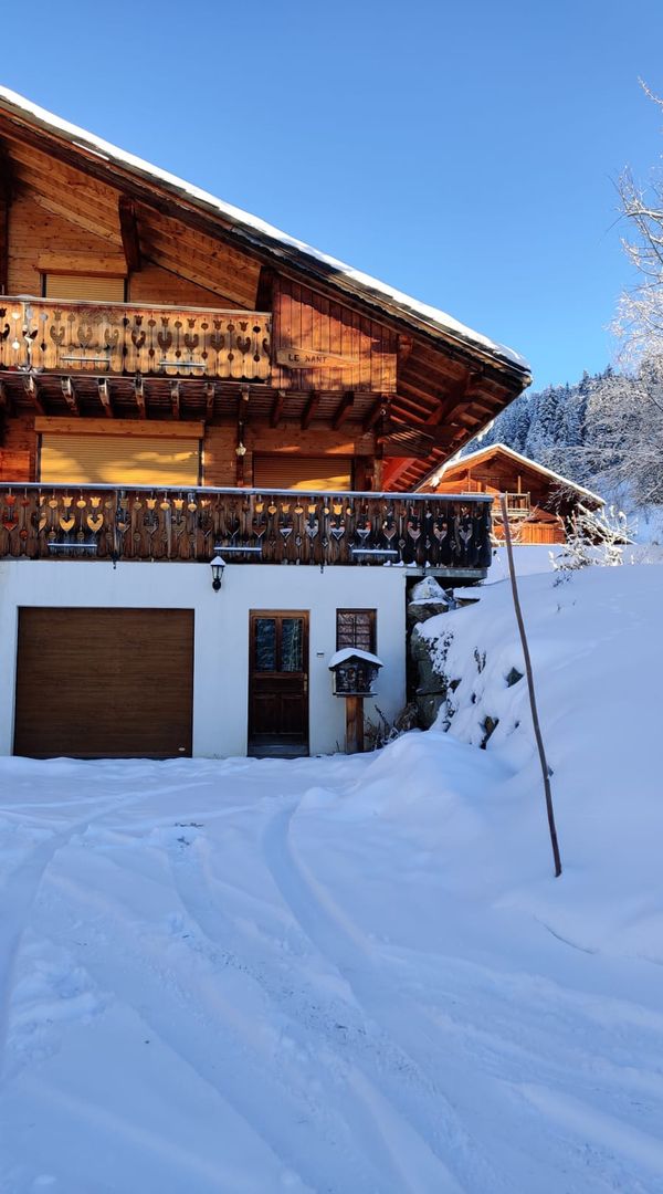 Lumineux chalet mitoyen à l'entrée des Saisies