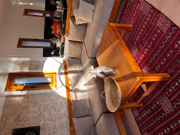 Maison calme près d'Essaouira, 3 chambres SDB, piscine 5x10, grand jardin avec tortues.