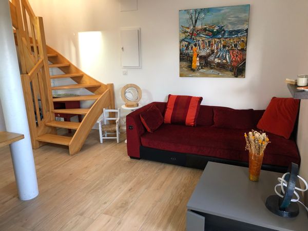 Coquet appartement duplex indépendant 4 pers proche plages landaises golfs, calme assuré