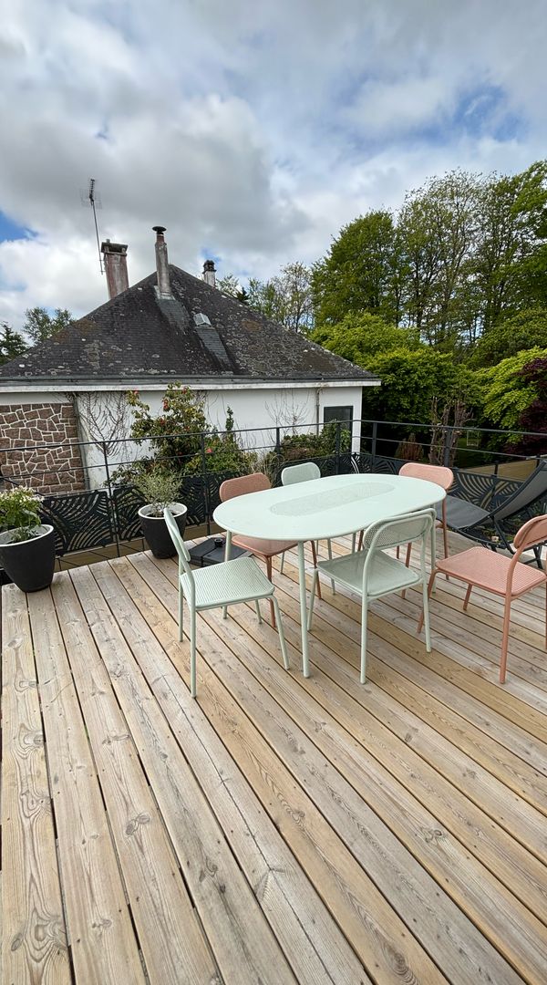 Maison avec jardin, proche centre-ville/mer