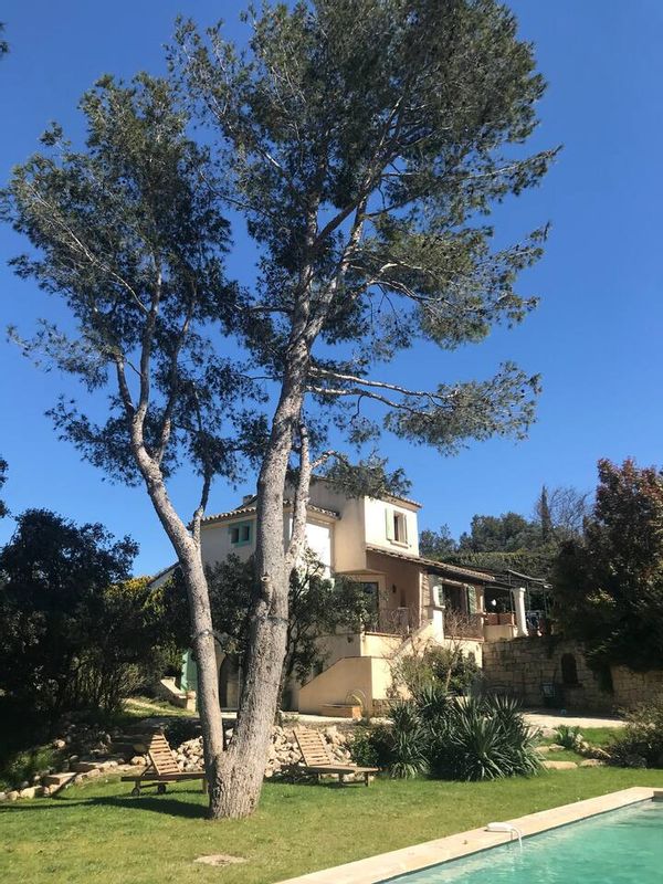 Havre de paix au cœur des Alpilles, entre Provence et Camargue, calme et détente assurés.