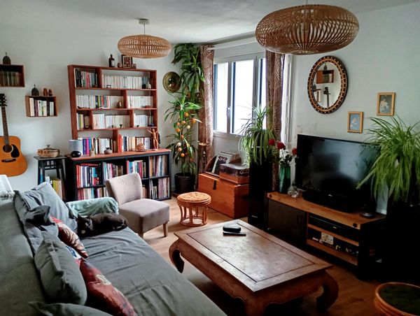 Maison cosy avec jardin à Rennes pouvant accueillir une famille (5 personnes).