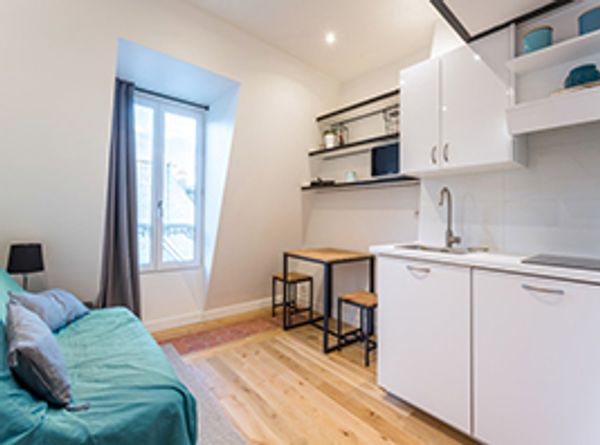 chambre dans une maison de pays.