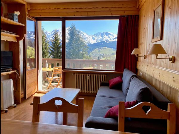 Appartement à Combloux avec superbe vue.