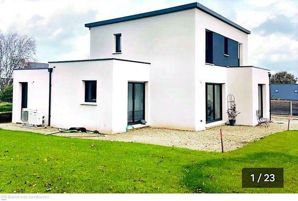 Maison neuve et moderne, design soigné, idéal pour 5 personnes près du bord de mer.