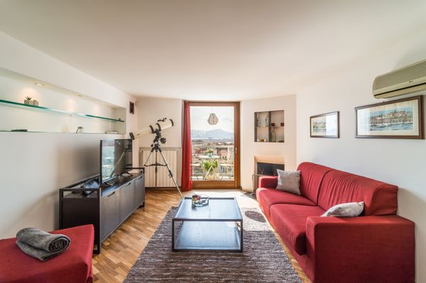 Casa in centro con vista stupenda