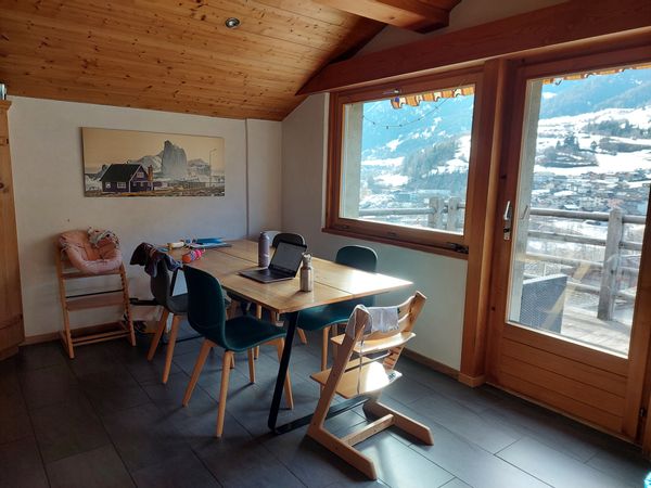 Grand appartement familial au Châble – Soleil, nature et accès direct à Verbier