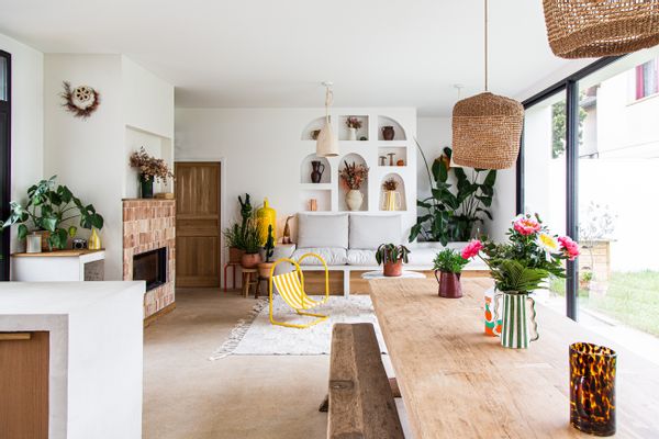 Maison moderne style Ibiza refaite par un architecte
