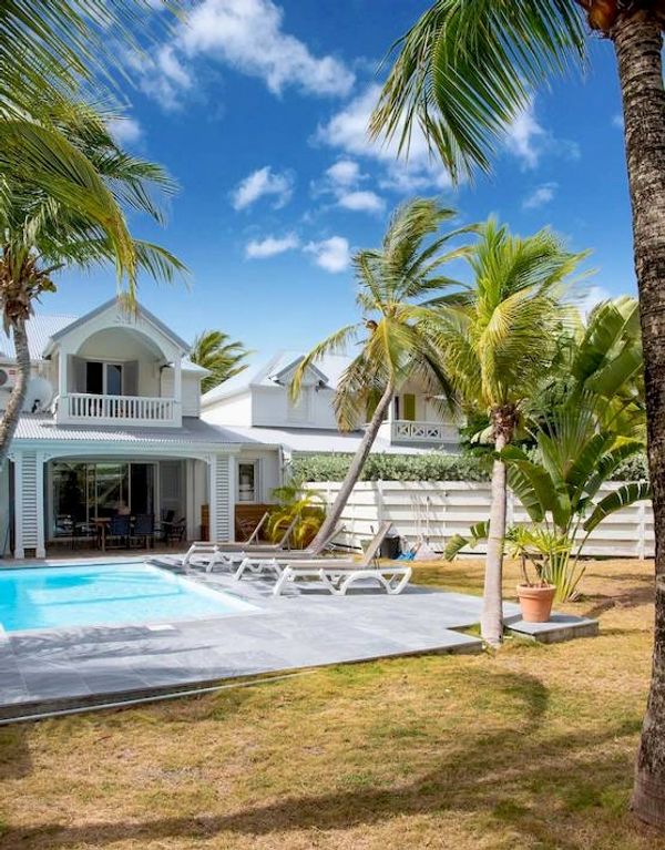 Magnifique maison de 3 chambres à Saint-Martin (Antilles Françaises) à quelques métres de la plage.