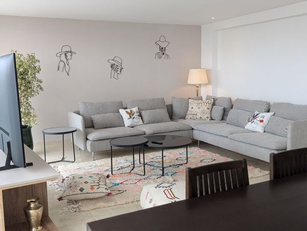 Chez Nada. Chic Apt 110 m²• 5min walk to Beach• Vista terrace