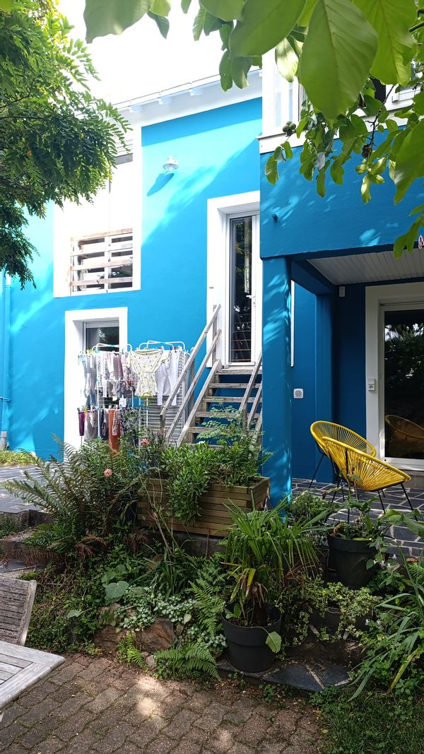 La maison de Claire et Jérémie dans le joli village de Haute Ile