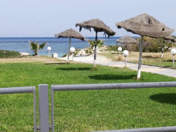 Sur la plage de Sousse