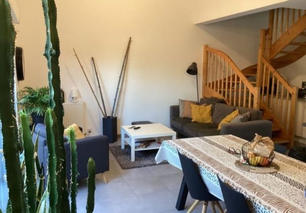 Duplex confortable de 75m² à 100m de l'océan et des vagues