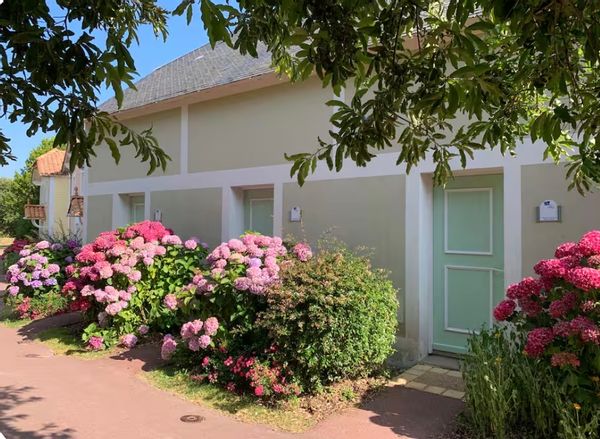 Maison au coeur du golf, proche de l'océan.