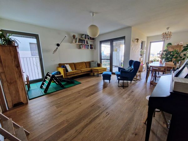 Appartement neuf avec vue sur les anciens docks de Gand