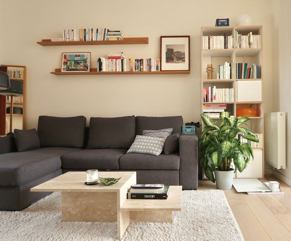 Appartement lumineux dans une maison art déco bruxelloise