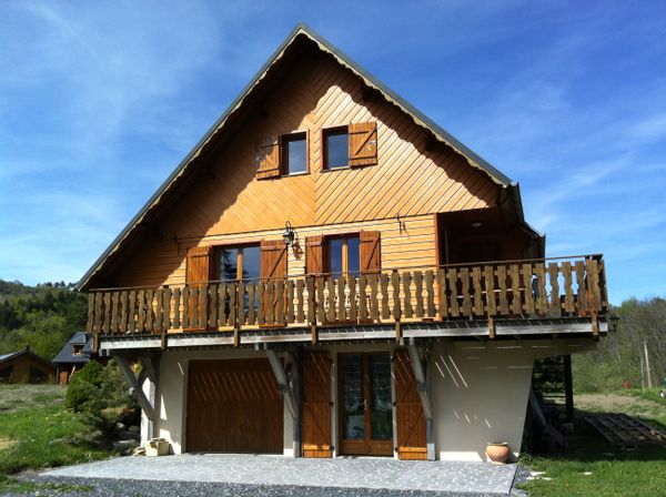 Le chalet entre lac et volcan